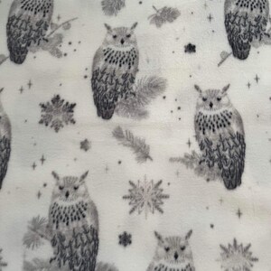 Owls on White