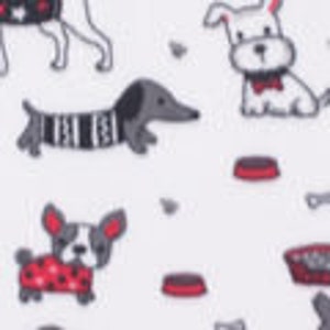 Crate Mat - Puppies on Black & White - small 24 x 18