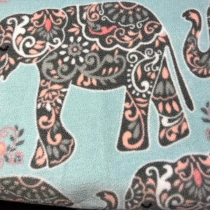 Crate Mat - Boho Elephants