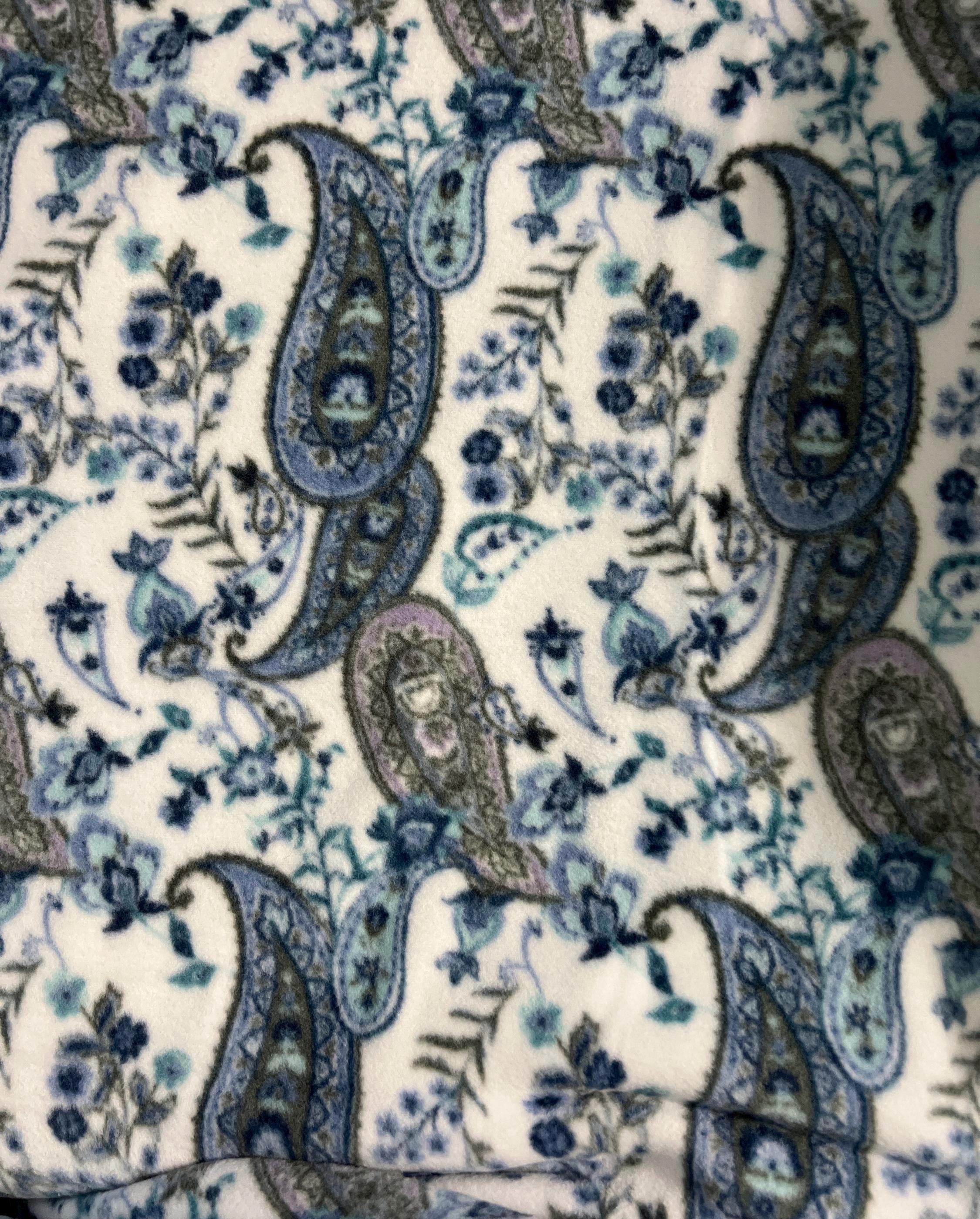 Knuth Marf paisley pattern fleece