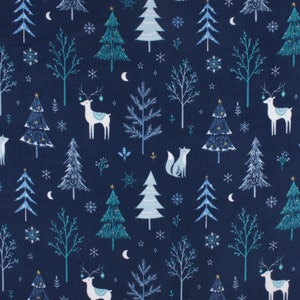 Winter Animals on Navy