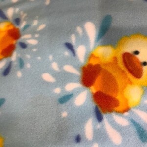Crate Mat - Yellow Ducks on Blue