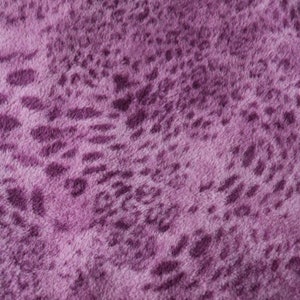 Purple or Blue Cheetah Print