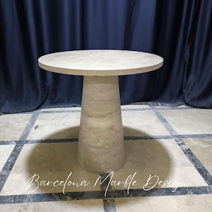 Travertine Rustic Plinth Coffee Table ,Vintage Table,Travertine End Table , Custom Table, Unique table, Dining Table,Travertine Coffee Table