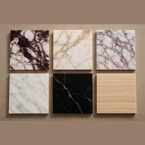Marmormuster, Calacatta-Marmormuster