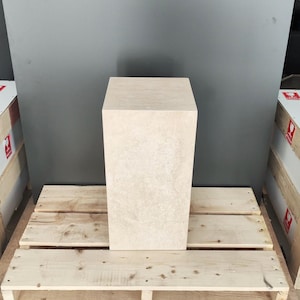 Travertine Coffee Table, Side Table, End Table, Marble Table, Marble Table, Home Design Marble Table, Marble Plinth, Travertine Side Table