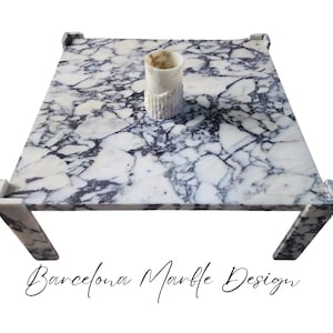 Calacatta Viola Marble Coffee Table , Marble Coffee Table, Marble End Table, Marble Coffee Table, Marble Side Table, Free Shipping