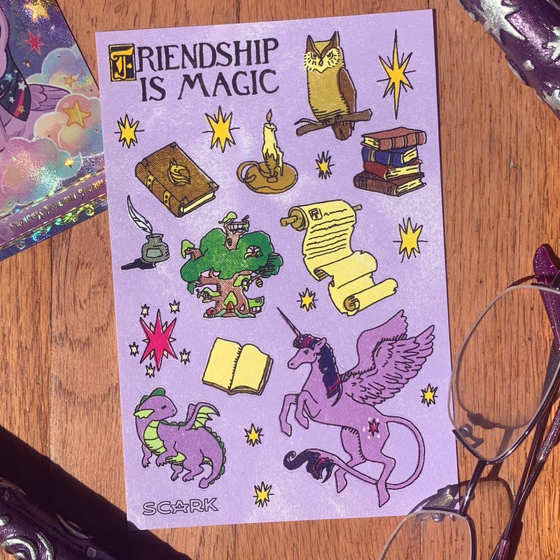 Mlp Twilight Stickers - Etsy