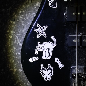 Emo Kitty Sticker Sheet image 5
