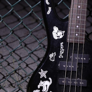 Emo Kitty Sticker Sheet image 2