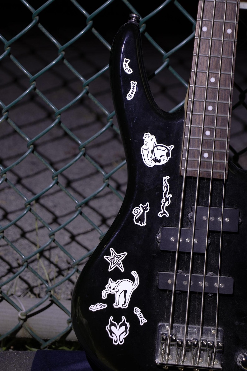 Emo Kitty Sticker Sheet image 2