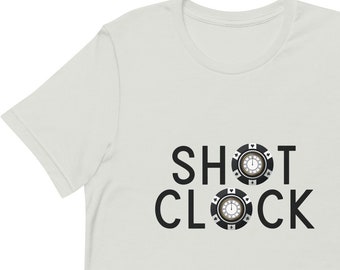 SHOT CLOCK Las Vegas Style Poker Shirt