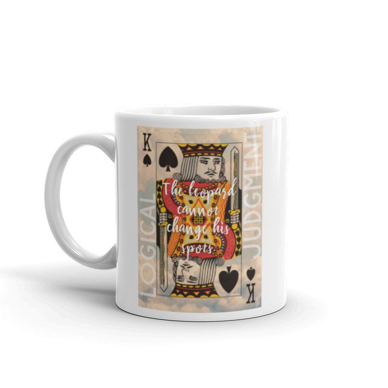 King of Spades Divination Meaning Playing Card Art on a White Etsy