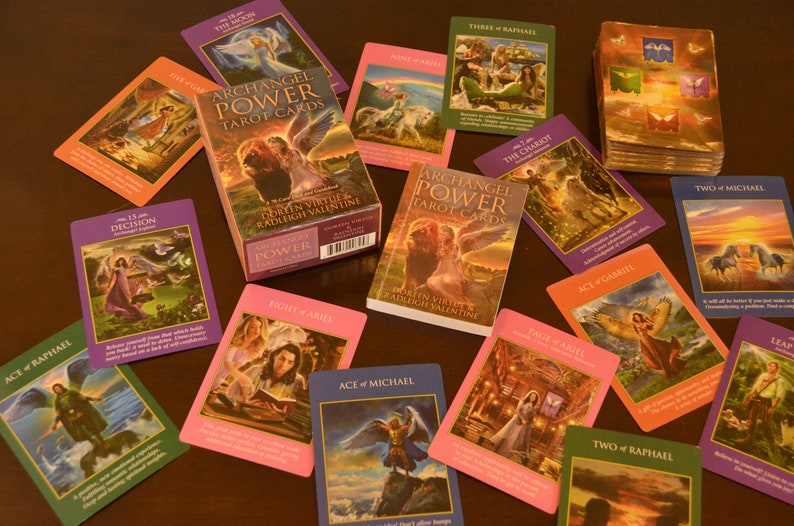 Archangel Power Tarot Cards Cards Buy the Individual Cards | Etsy