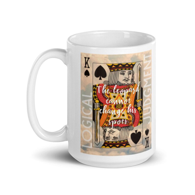 King of Spades Divination Meaning Playing Card Art on a White Etsy