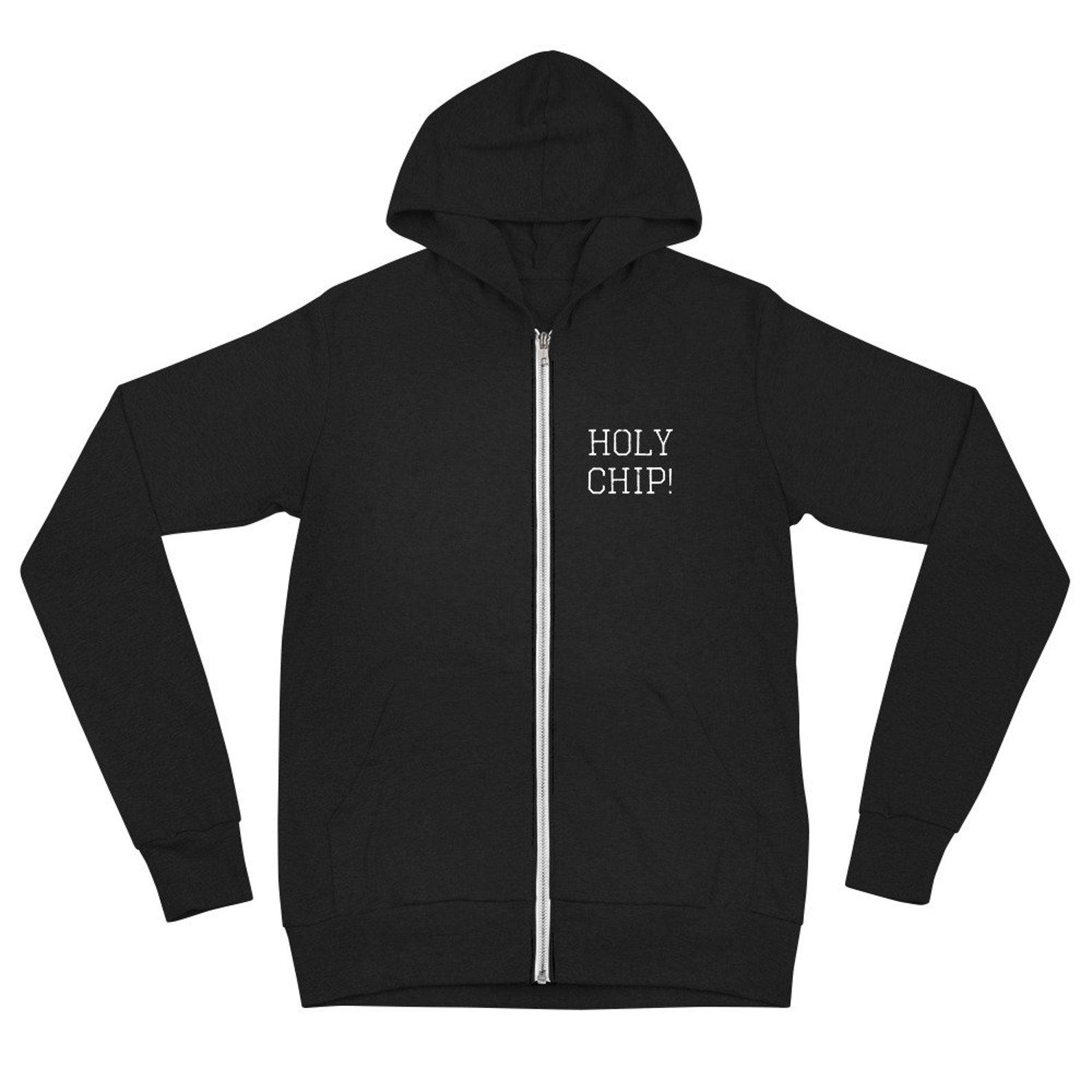 HOLY CHIP Hoodie Poker Player Unisex Zip Hoodie - Etsy