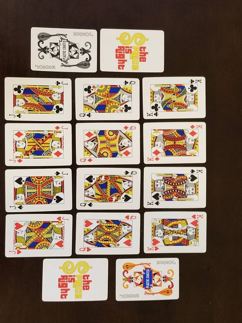 as a Fortune Telling Deck Price is Right Playing Cards Book Kit FREE SHIPPING Get it as is or with a WHAT?