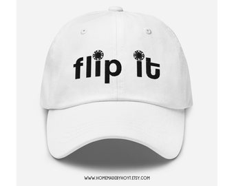 FLIP IT Dad Hat | Las Vegas Style Poker Hat