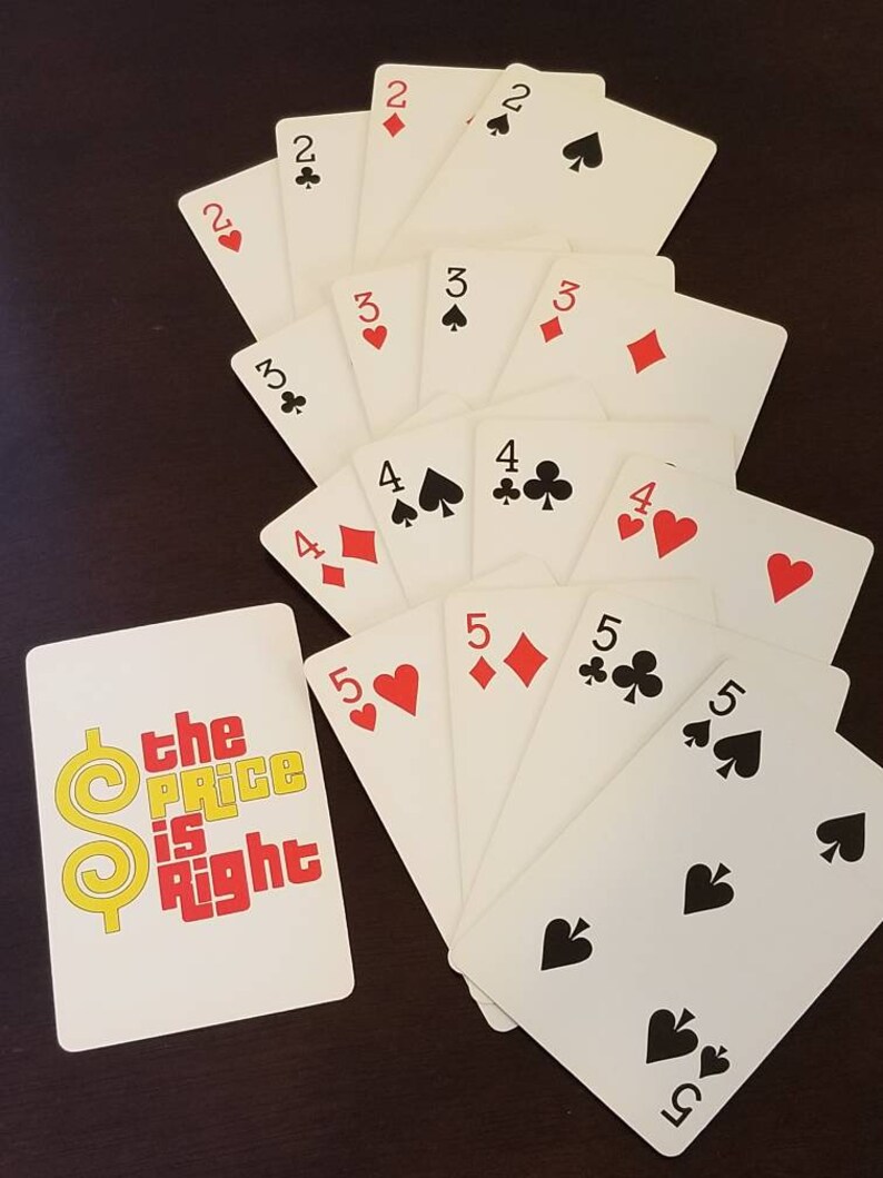 as a Fortune Telling Deck Price is Right Playing Cards Book Kit FREE SHIPPING Get it as is or with a WHAT?