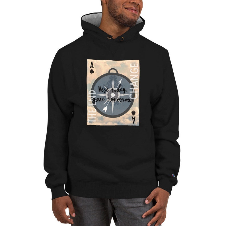 Ace of Spades Hoodie Divination Meaning Playing Card Art on Etsy