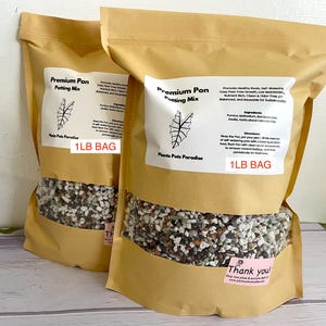 Pre-Washed PON Mix - 1 LB, Tropical Plant Growing Potting Mix, Semi-Hydro Potting Mix (1 LB) image 1