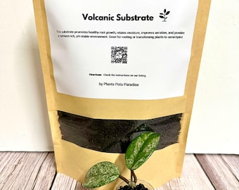 Volcanic Substrate Stratum (1lb) for Rooting and Semi-Hydro, Tropical, Houseplants **One LB**, 1LB, US Seller