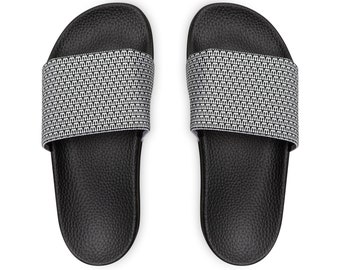 Prince W Herren PU Slide Sandalen