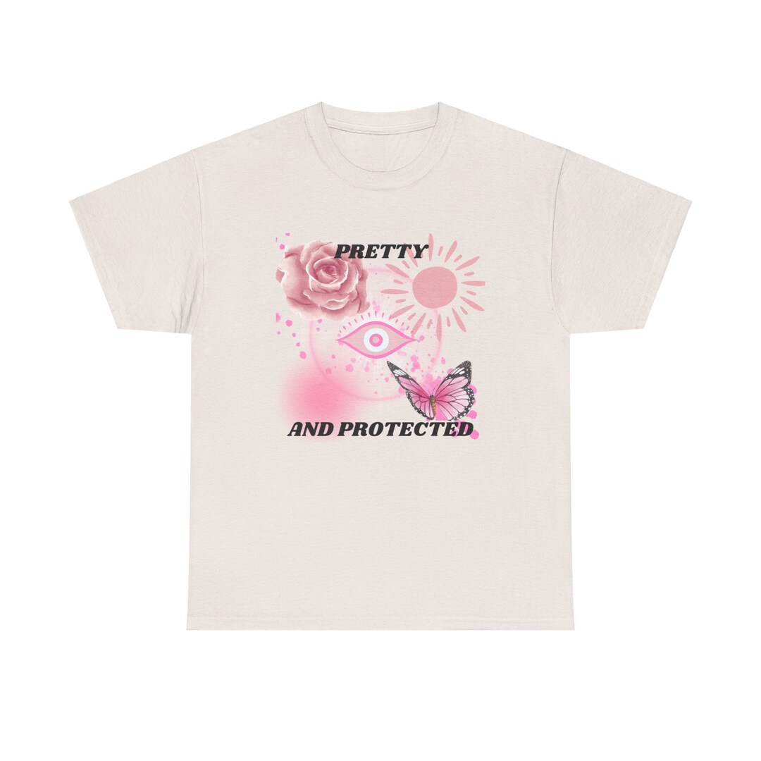 Unisex Cotton Tee, Evil Eye Shirt, Pretty Shirt, Butterflies - Etsy