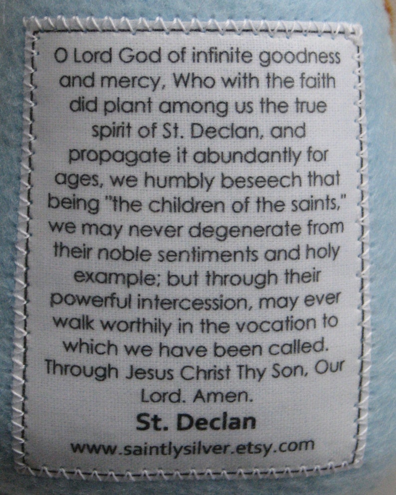 St. Declan Felt Saint Softie image 3