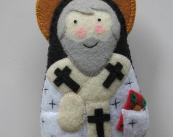 St. Theodore of Sykeon Felt Saint Softie