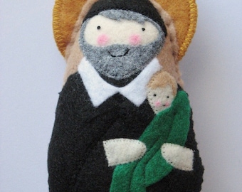 St. Vincent de Paul Felt Saint Softie