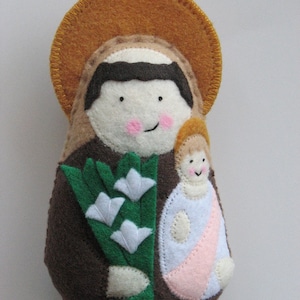 St. Anthony of Padua Felt Saint Softie