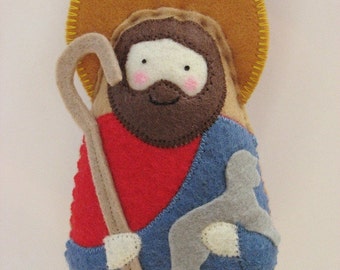 Good Shepherd Felt Saint Softie