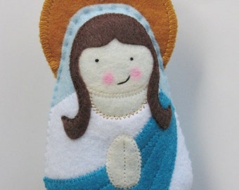 Maris Stella....Felt Softie