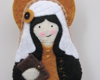 Saint Lillian Felt Saint Softie