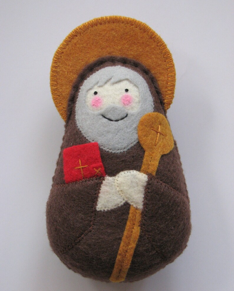 St. Benedict Felt Saint Softie image 1