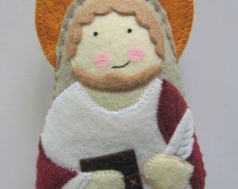 St. John the Apostle Felt Saint Softie