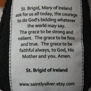 St. Brigid of Ireland Felt Saint Softie image 3