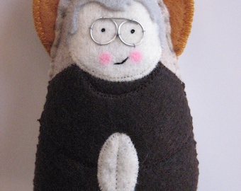 Saint Maximilian Kolbe....Felt Softie
