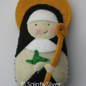 St. Brigid of Ireland Felt Saint Softie