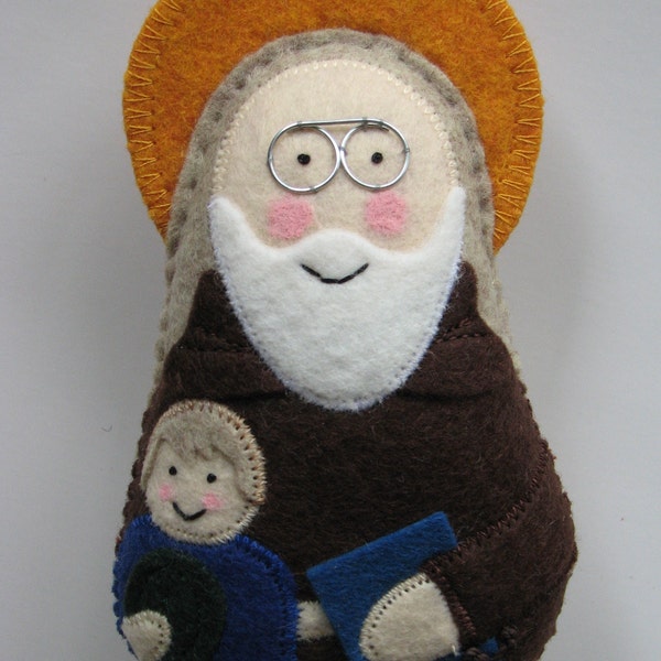 Bl. Solanus Casey Felt Saint Softie