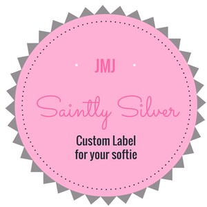 Custom Label for Saint Softie