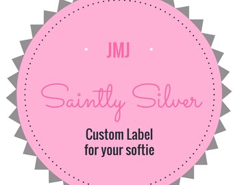 Custom Label for Saint Softie