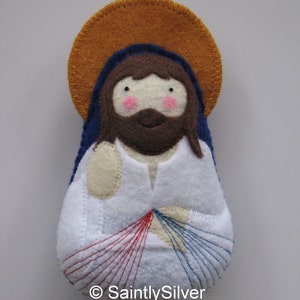 Divine Mercy Jesus Felt Softie