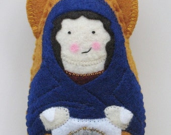 St. Veronica Felt Saint Softie