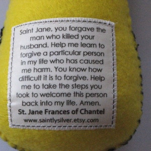 St. Jane Frances van Chantel Felt Saint Softie afbeelding 3