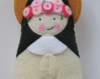 Saint Rose of Lima....Felt Softie