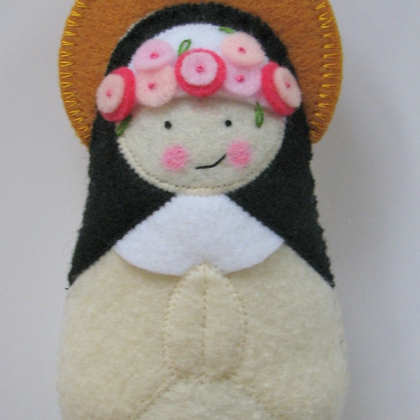 Saint Rose of Lima....Felt Softie