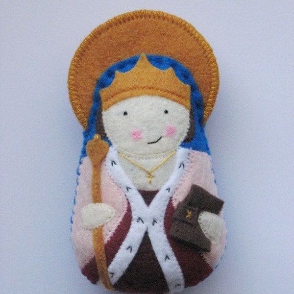 St. Margaret of Scotland Felt Saint Softie