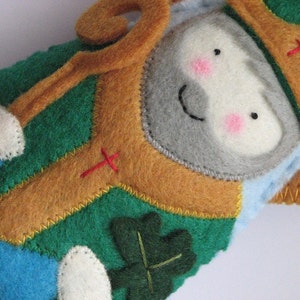 St. Patrick Felt Saint Softie image 2